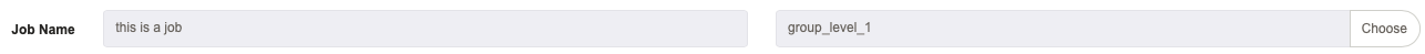 Rundeck job name and group level